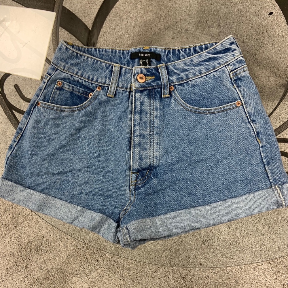 High Waisted Mom Shorts